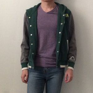 Men Baseball fleece Jacket